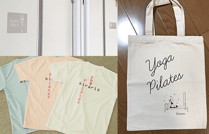 Tシャツ、トートバック、ステッカー